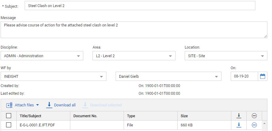 InEight Document - Understanding Forms Components